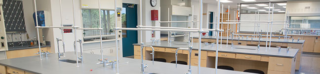Photo of organic chemistry lab