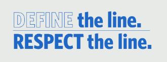 Define the Line, Respect the Line. Check with Title IX Office before modifying image.